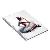 ballerina notitieboek (Rechterzijde)
