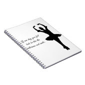 Ballerina notitieboek (Rechterzijde)