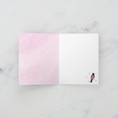 Ballerina Nutcracker - Aangepaste naam Verjaardag Kaart (Binnen)