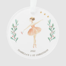 Ballerina/Nutkraker Girl's 1e keramische keramiek Ornament