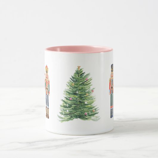 Ballerina Nutkraker Kerstfeestdag Roze Mok (Midden)