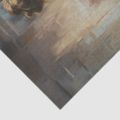 Ballerina oefenen Haar Moves Decoupage Tissuepapier (Detail)