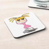 Ballerina Onderzetters - set van 6 (Linkerzijde)