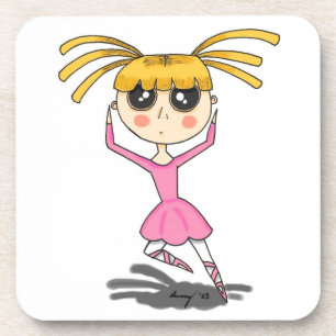 Ballerina Onderzetters - set van 6