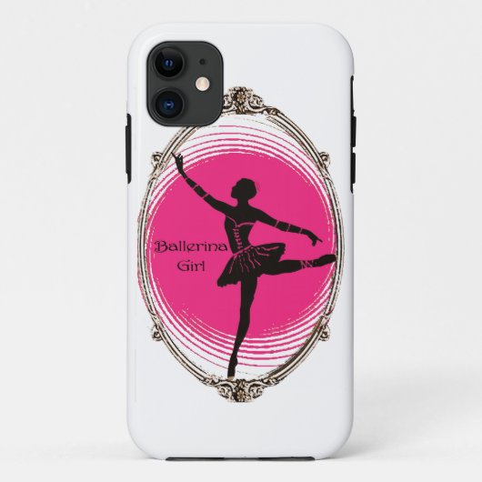 Ballerina ontwerp voor iPhone case (Achterkant)