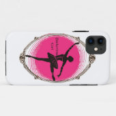 Ballerina ontwerp voor iPhone case (Achterkant (horizontaal))