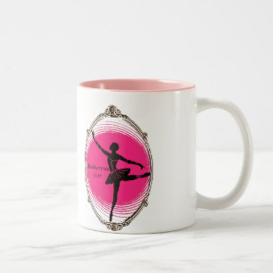 Ballerina ontwerp voor meisje mok