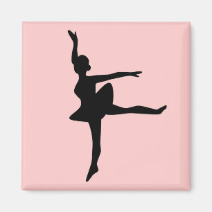 Ballerina op Blush Magneet