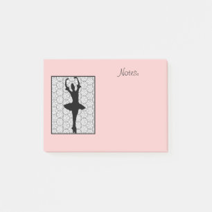 Ballerina op een hart Mandala Patroon Post-it® Notes