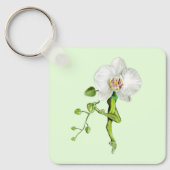 Ballerina Orchid Ballet Dancer Sleutelhanger (Voorkant)