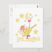 Ballerina-overhemden en -cadeaus inslikken briefkaart (Voorkant / Achterkant)