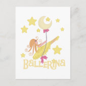 Ballerina-overhemden en -cadeaus inslikken briefkaart (Voorkant)