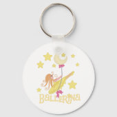 Ballerina-overhemden en -cadeaus inslikken sleutelhanger (Voorkant)