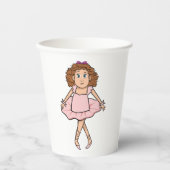 Ballerina Papieren Bekers (Voorkant)