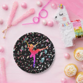 Ballerina Papieren Bordje (Feest)