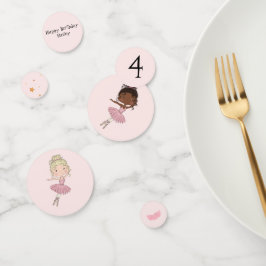 Ballerina Party Confetti Tafel Decor
