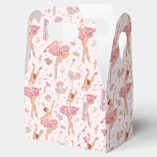 Ballerina Party Favors - Birthdays - Sweet 16 Fav Bedankdoosjes (Geopend)