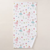 Ballerina Pattern Badhanddoek (Badhanddoek)