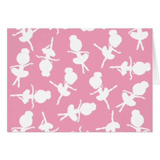 Ballerina Pattern, Ballet Girls, Ballet Dance (Voorkant Horizontaal)