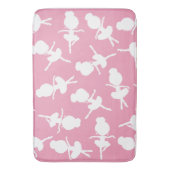 Ballerina Pattern, Ballet Girls, Ballet Dance Badmat (Voorkant Verticaal)