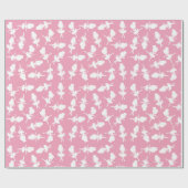 Ballerina Pattern, Ballet Girls, Ballet Dance Cadeaupapier (Vlak)