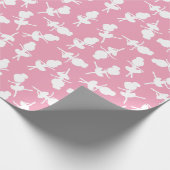 Ballerina Pattern, Ballet Girls, Ballet Dance Cadeaupapier (Hoek)