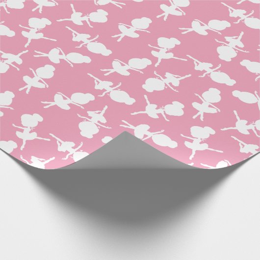 Ballerina Pattern, Ballet Girls, Ballet Dance Cadeaupapier (Hoek)