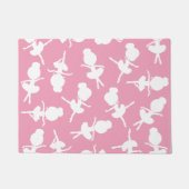 Ballerina Pattern, Ballet Girls, Ballet Dance Deurmat (Voorkant)