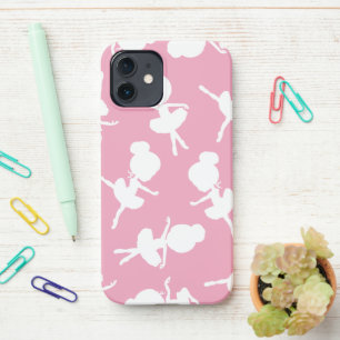 Ballerina Pattern, Ballet Girls, Ballet Dance iPhone 12 Hoesje