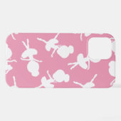Ballerina Pattern, Ballet Girls, Ballet Dance iPhone Hoesje (Achterkant horizontaal)