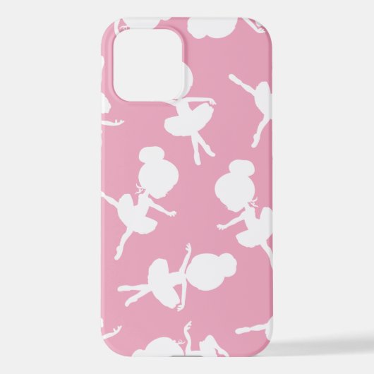Ballerina Pattern, Ballet Girls, Ballet Dance iPhone Hoesje (Achterkant)