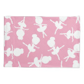 Ballerina Pattern, Ballet Girls, Ballet Dance Kussensloop (Achterkant)