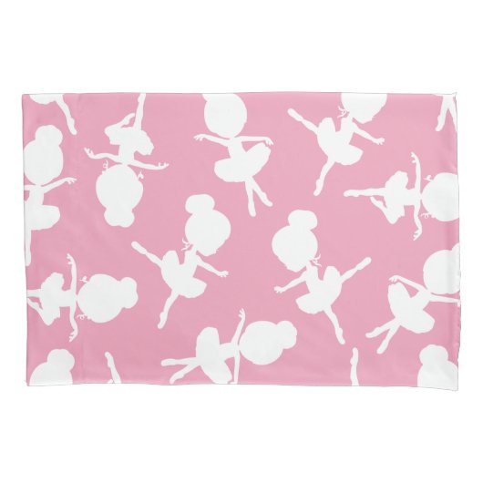 Ballerina Pattern, Ballet Girls, Ballet Dance Kussensloop (Voorkant)