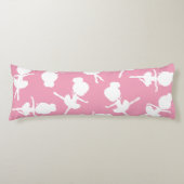 Ballerina Pattern, Ballet Girls, Ballet Dance Lichaamskussen (Voorkant)