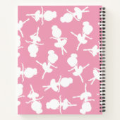 Ballerina Pattern, Ballet Girls, Ballet Dance Notitieboek (Achterkant)