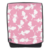 Ballerina Pattern, Ballet Girls, Ballet Dance Rugtassen (Voorkant)