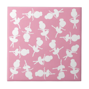 Ballerina Pattern, Ballet Girls, Ballet Dance Tegeltje