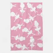 Ballerina Pattern, Ballet Girls, Ballet Dance Theedoek (Verticaal)