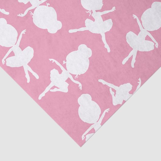 Ballerina Pattern, Ballet Girls, Ballet Dance Tissuepapier (Detail)