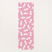 Ballerina Pattern, Ballet Girls, Ballet Dance Yogamat (Achterkant)
