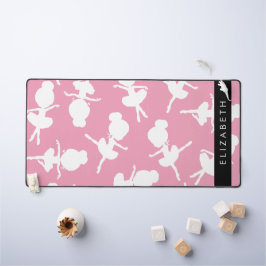 Ballerina Pattern, Ballet Meisjes, Dans, Jouw naam Bureaumat