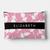 Ballerina Pattern, Ballet Meisjes, Dans, Jouw naam Etui (Achterkant)