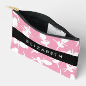 Ballerina Pattern, Ballet Meisjes, Dans, Jouw naam Etui (Open)