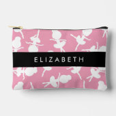 Ballerina Pattern, Ballet Meisjes, Dans, Jouw naam Etui (Voorkant)