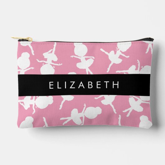 Ballerina Pattern, Ballet Meisjes, Dans, Jouw naam Etui (Voorkant)