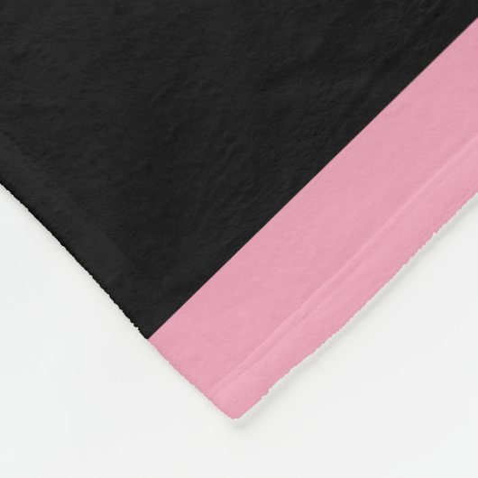 Ballerina Pattern, Ballet Meisjes, Dans, Jouw naam Fleece Deken (Hoek)