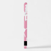 Ballerina Pattern, Ballet Meisjes, Dans, Jouw naam iPhone Hoesje (Linkerkant)