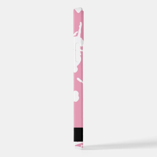 Ballerina Pattern, Ballet Meisjes, Dans, Jouw naam iPhone Hoesje (Rechterkant)