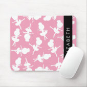 Ballerina Pattern, Ballet Meisjes, Dans, Jouw naam Muismat (Met muis)