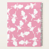 Ballerina Pattern, Ballet Meisjes, Dans, Jouw naam Planner (Achterkant)